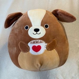 Dog valentines squishmallow no tag 12”